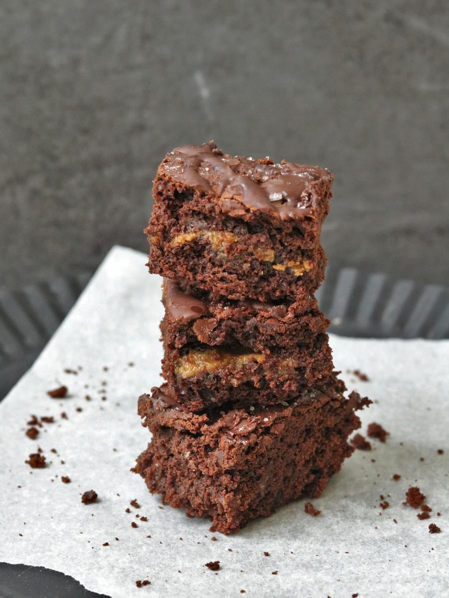 Rezeptbild: Salted Caramel Brownies