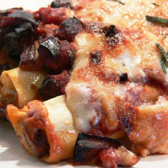 Rezeptbild: Cannelloni mit Kartoffelfüllung
