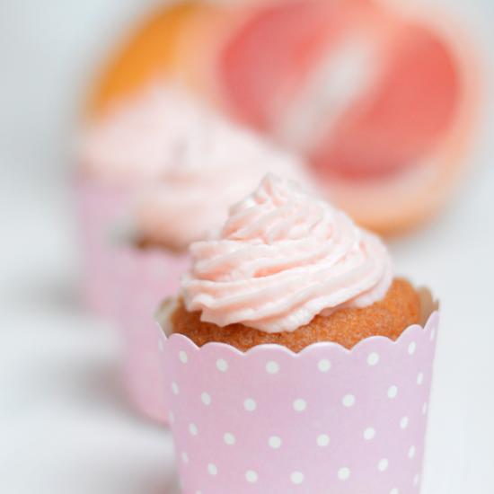 Rezeptbild: Grapefruitcupcakes