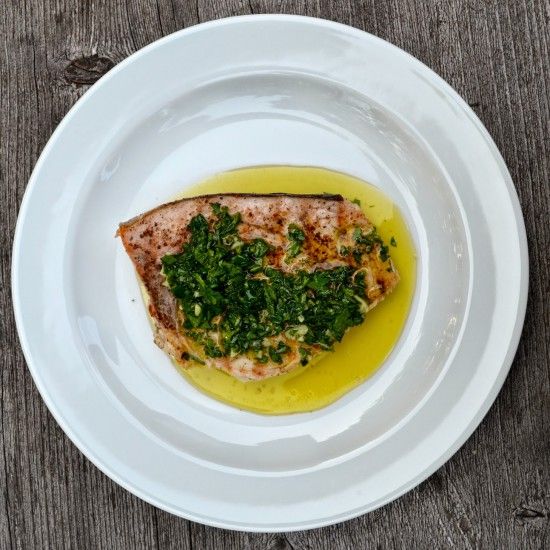 Rezeptbild: Schwertfisch alla Limone