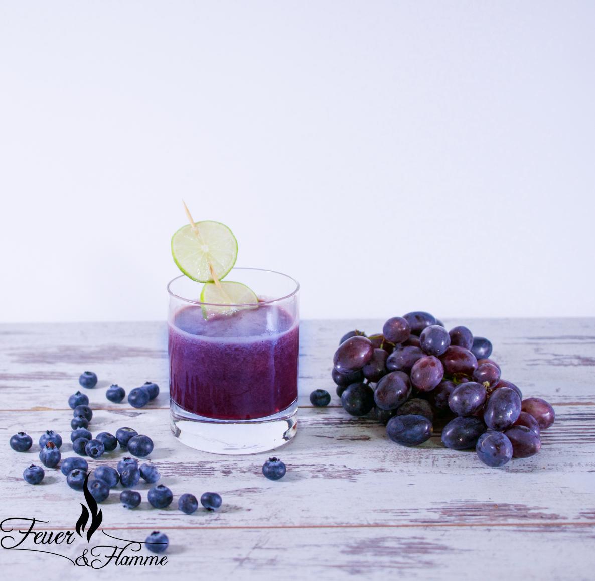 Rezeptbild: Blauer Saft