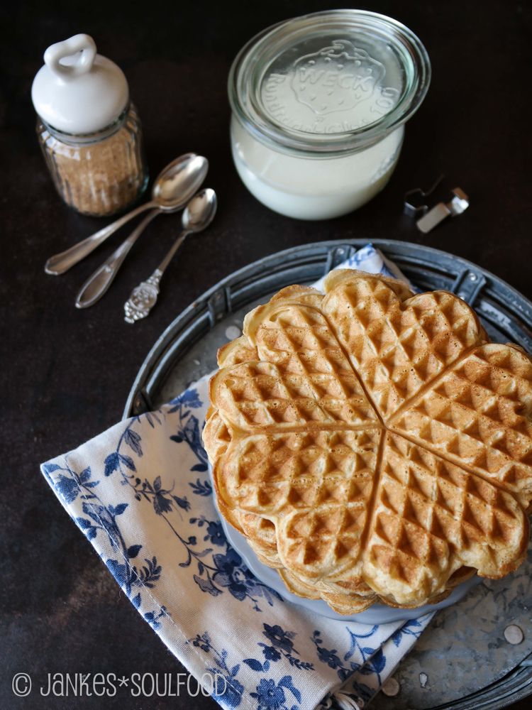 Rezeptbild: Kefir-Waffeln