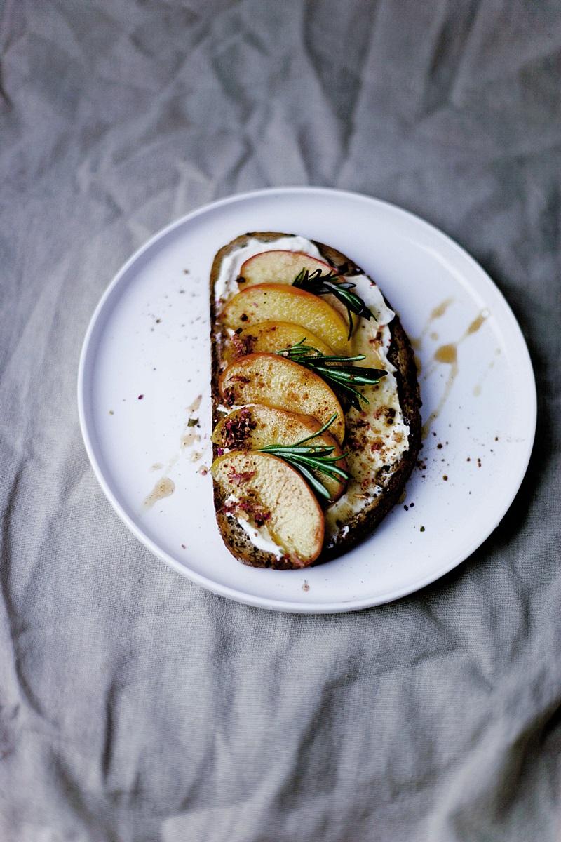 Rezeptbild: Belegtes Frühstücksbrot