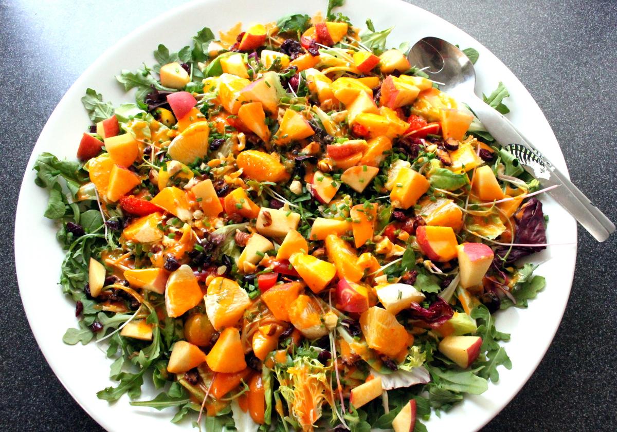 Rezeptbild: Bunter Winter Salat