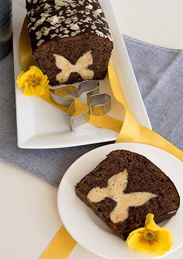 Rezeptbild: Motiv-Schokoladenkuchen aus der Kastenform