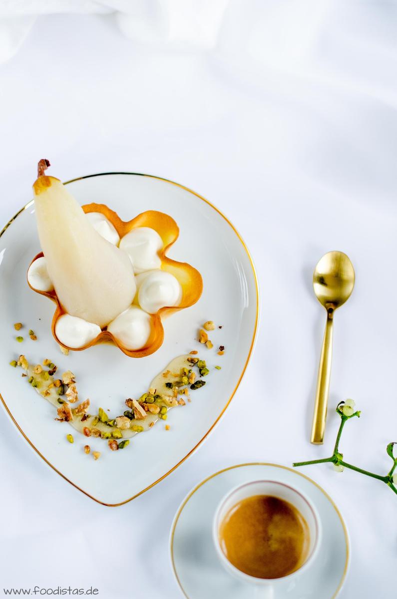 Rezeptbild: Pochierte Birne