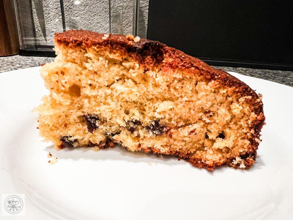 Rezeptbild: Zabaione Ruehrkuchen mit Schokoladesplittern
