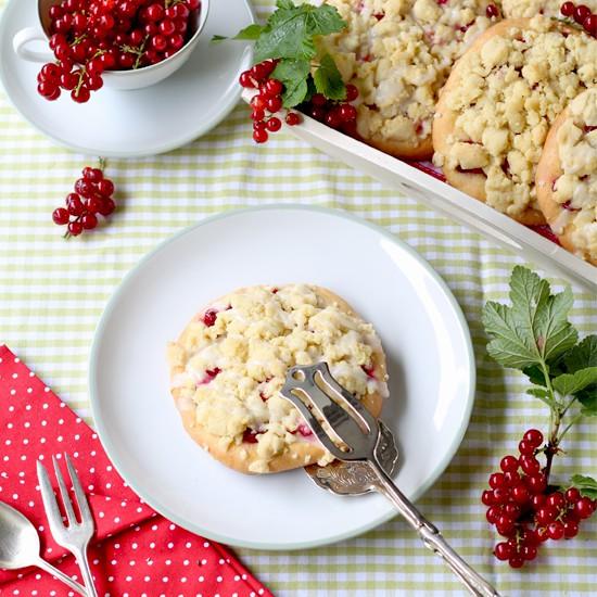 Rezeptbild: Johannisbeer Streusel Taler