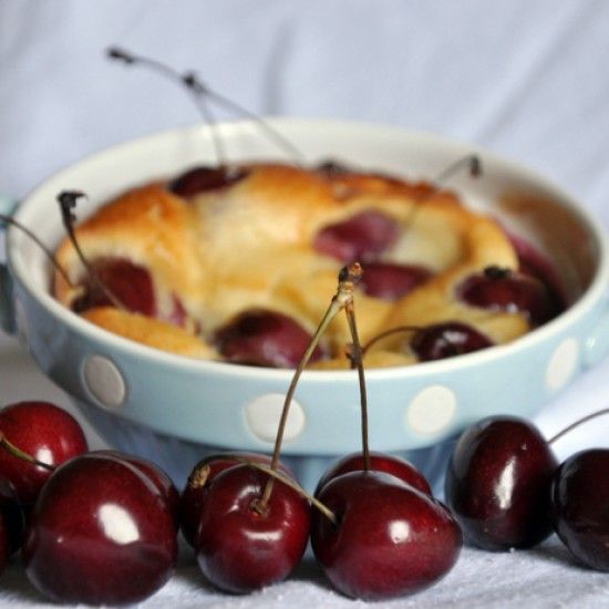 Rezeptbild: Kirschauflauf