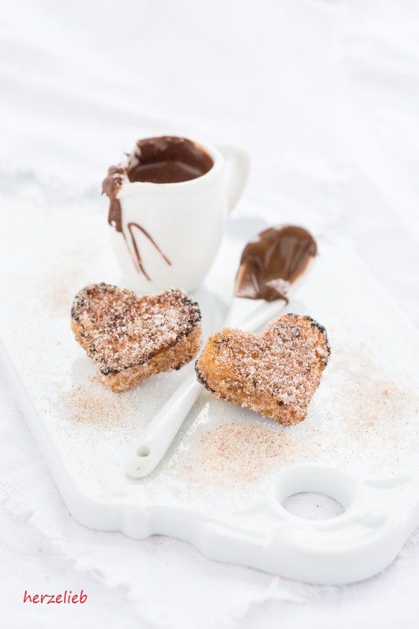 Rezeptbild: French-Toast-Herzen