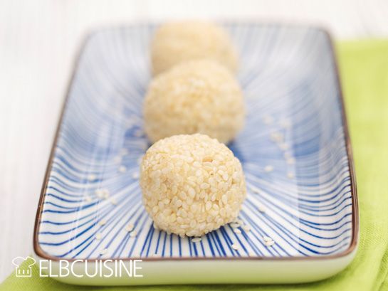 Rezeptbild: Locker leichte Frühstücks-Pralinen oder ein cremiger Genuss für zwischendurch 