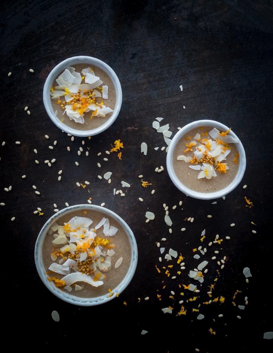 Rezeptbild: MEGHLI, MEIN LIBANESISCHER REISPUDDING.
