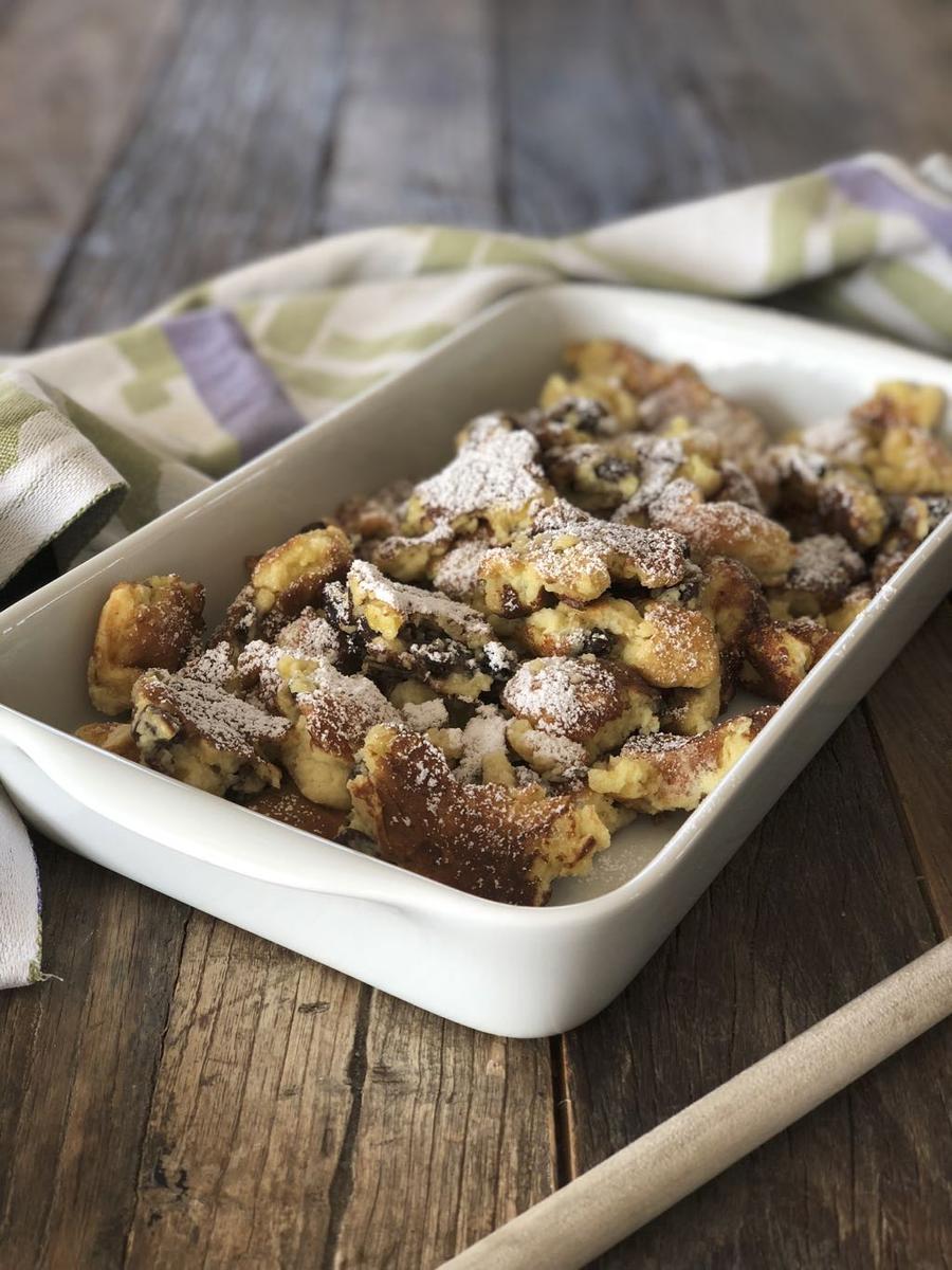 Rezeptbild: KAISERSCHMARREN MIT ROSINEN