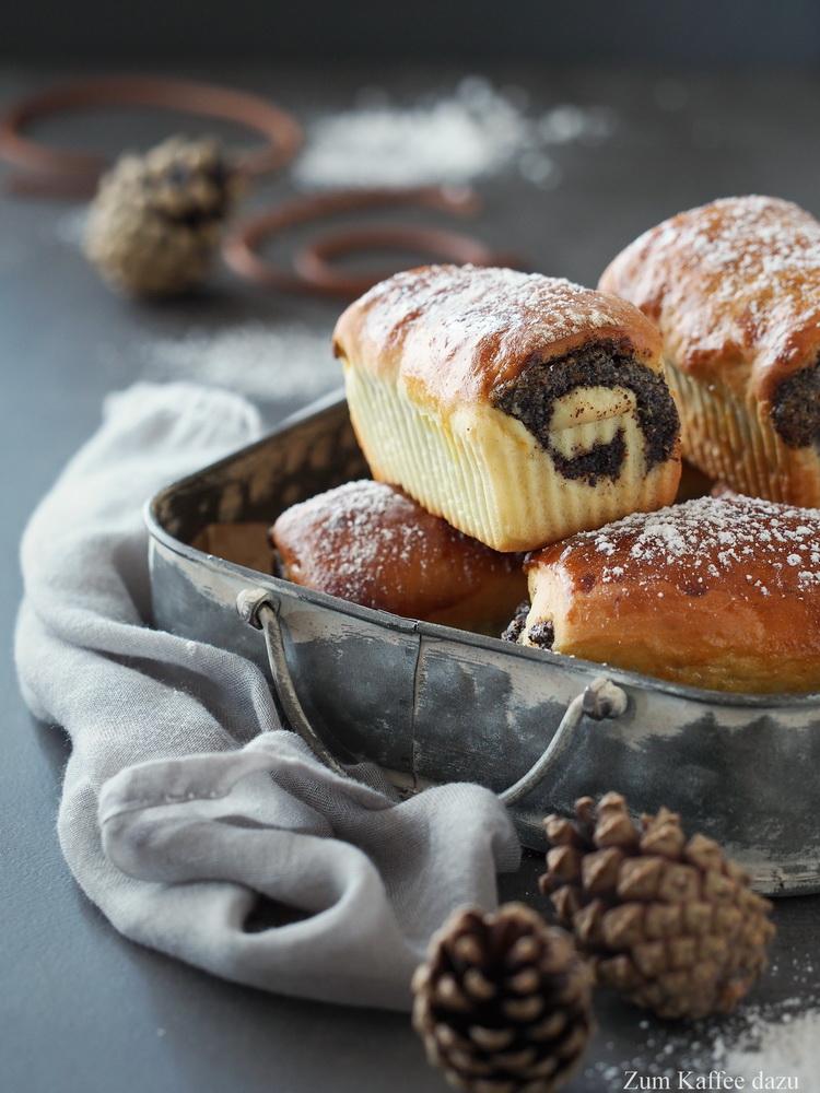 Rezeptbild: Kleine Mohnstollen