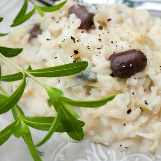 Rezeptbild: Spitzkohl-Risotto mit Gorgonzola