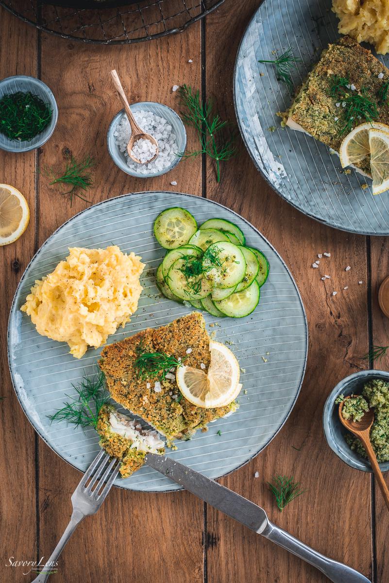 Rezeptbild: Schlemmerfilet im Knuspermantel à la Bordelaise