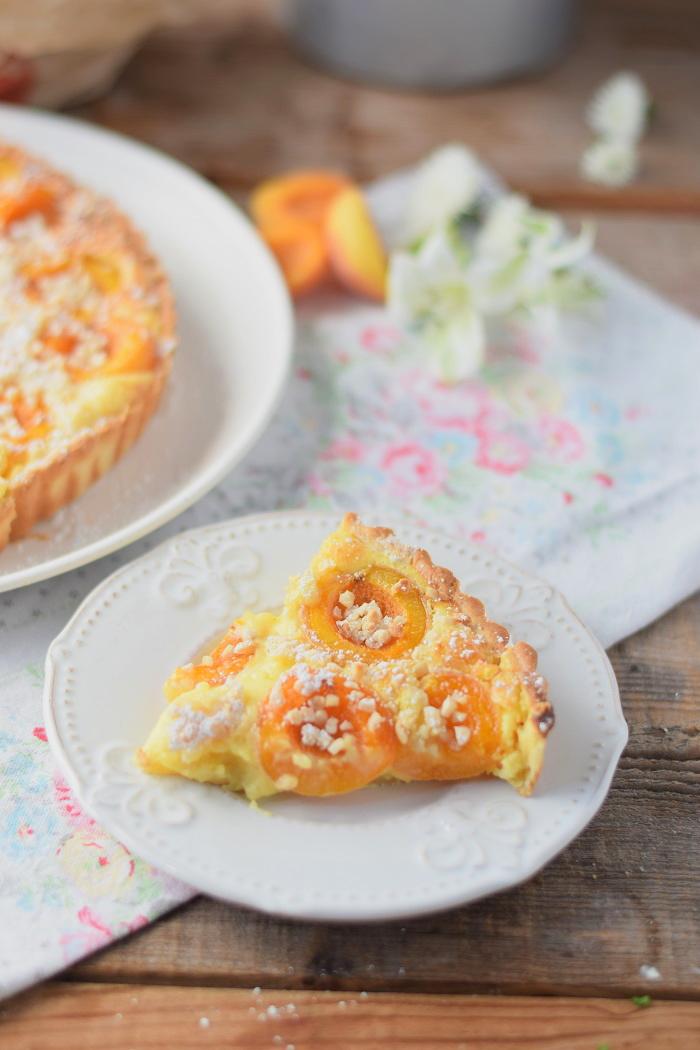 Rezeptbild: Erfrischende Aprikosen Joghurt Tarte