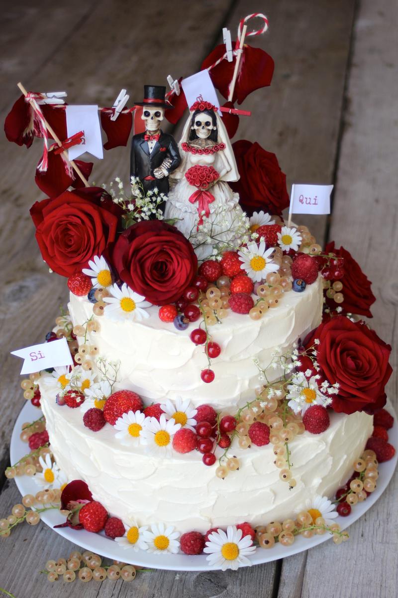Rezeptbild: Hochzeitstorte