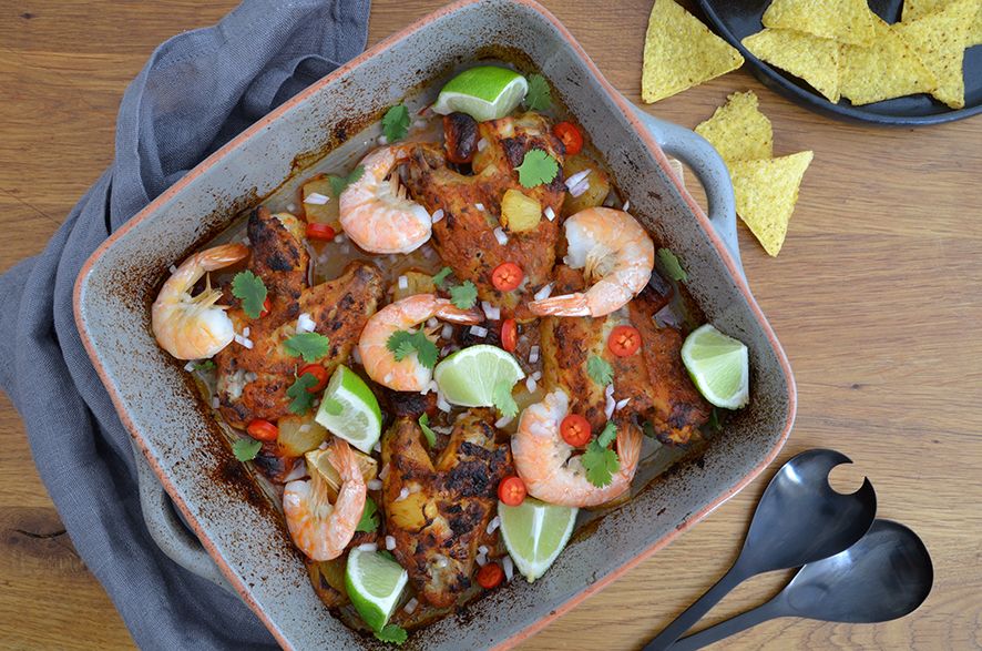 Rezeptbild: Surf & Turf auf Mexikanisch