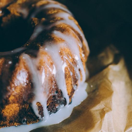 Rezeptbild: würziger Kürbiskuchen