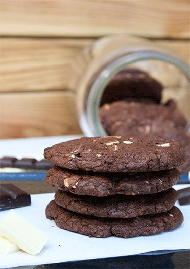 Rezeptbild: Double Chocolate Cookies
