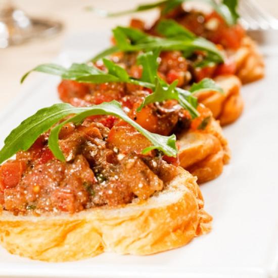 Rezeptbild: Ciabatta al funghi