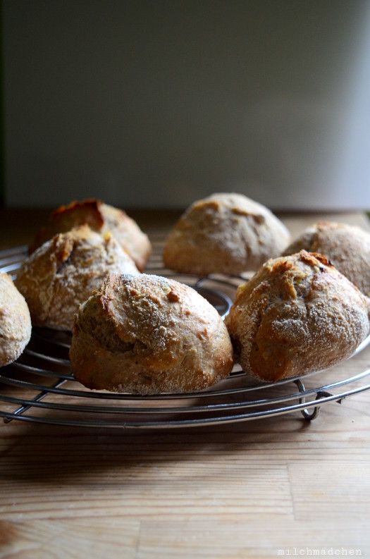 Rezeptbild: Kartoffelbrötchen mit Lievito Madre über Nacht
