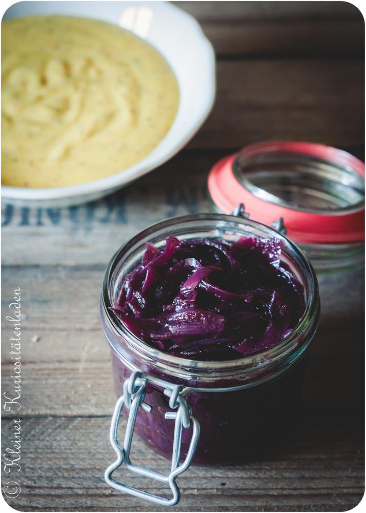 Rezeptbild: Portweinzwiebeln