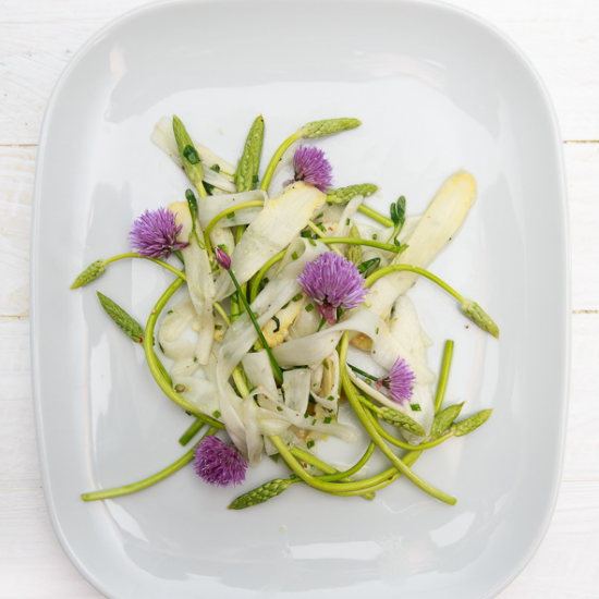 Rezeptbild: Spargelsalat