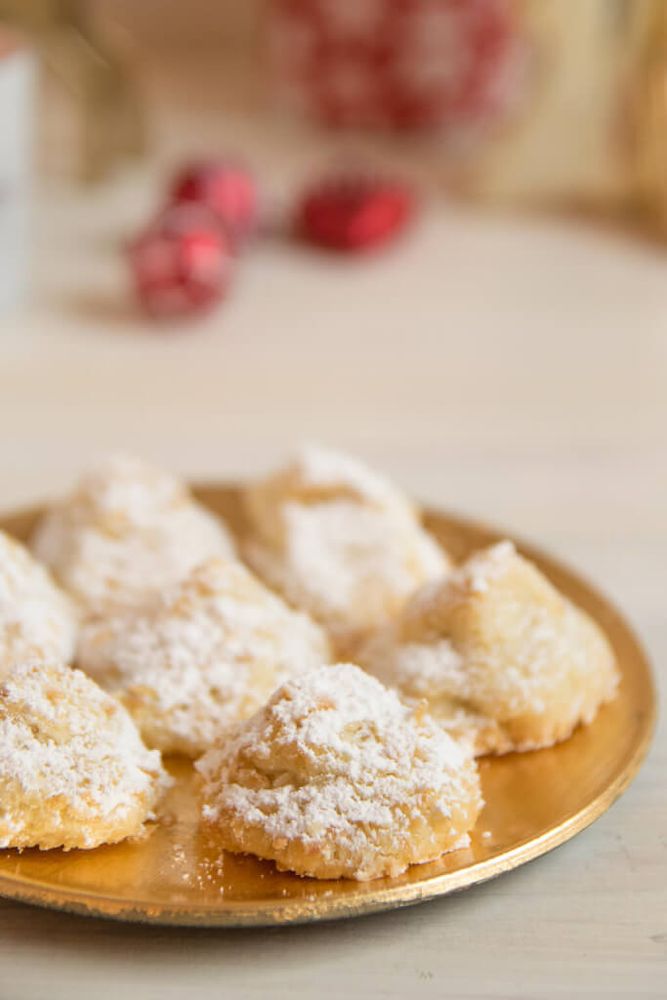 Rezeptbild: Schneeberge, die auf der Zunge zergehen