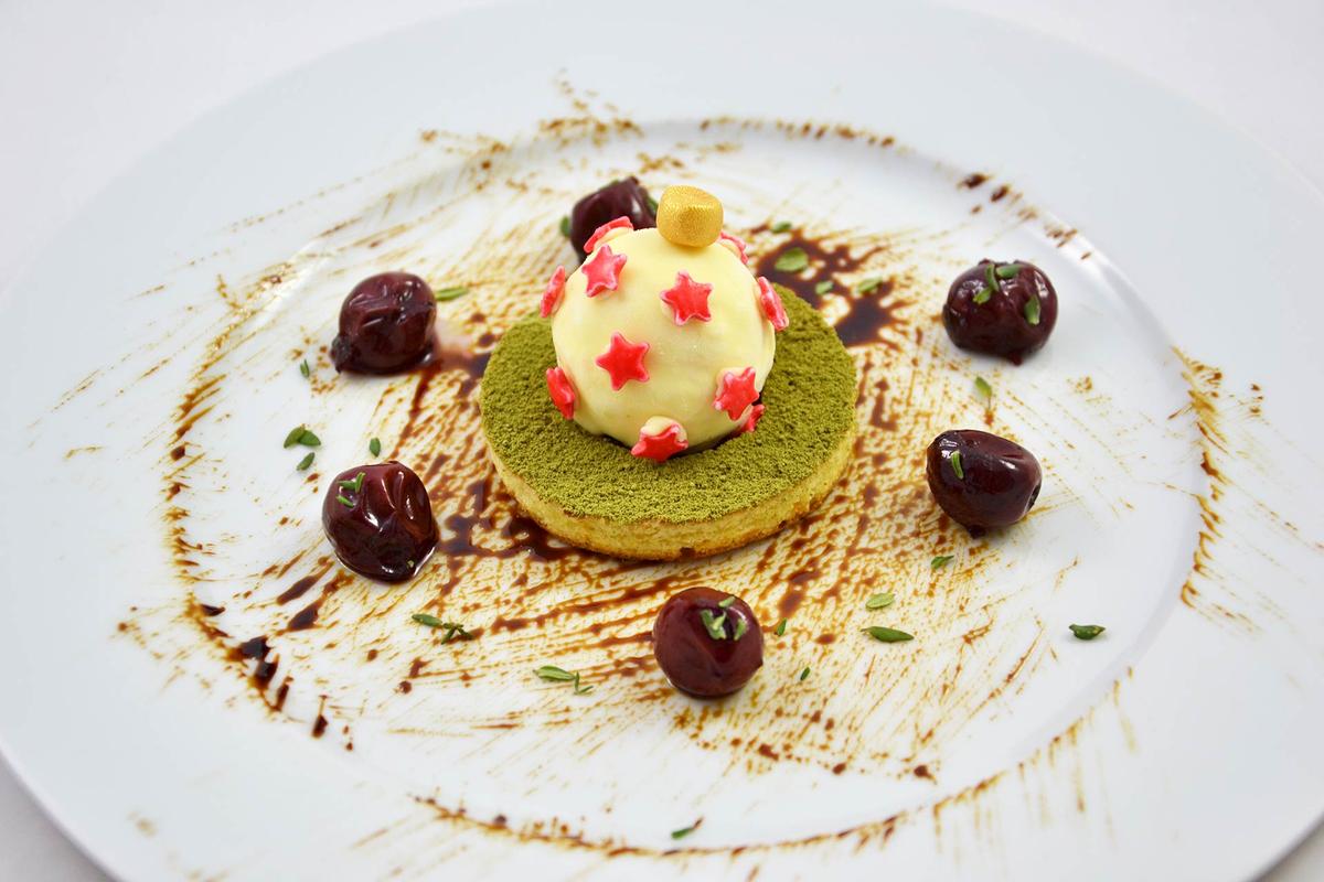 Rezeptbild: essbare Christbaumkugel 