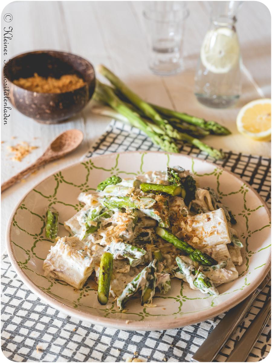 Rezeptbild: Pasta mit Spargel-Ricotta-Sauce