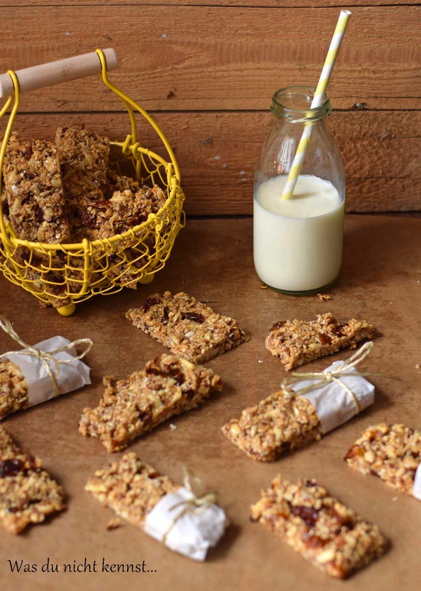 Rezeptbild: Müsliriegel