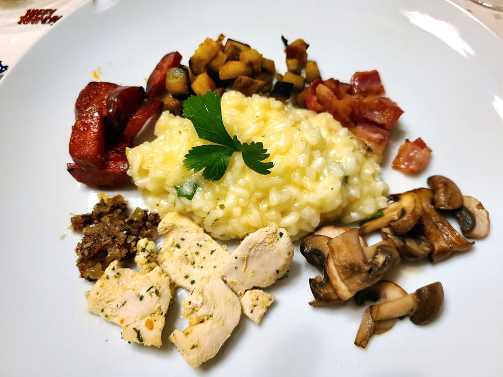 Rezeptbild: Risotto Buffet zum Geburtstag