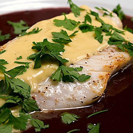 Rezeptbild: Filets de Saint-Pierre aux deux sauces
