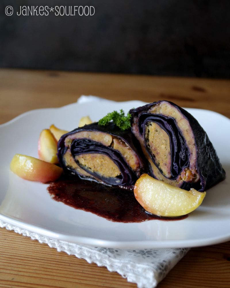 Rezeptbild: Vegane Kohlrouladen