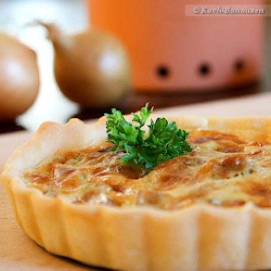 Rezeptbild: Bergkäse-Tartelettes mit weißen Champignons