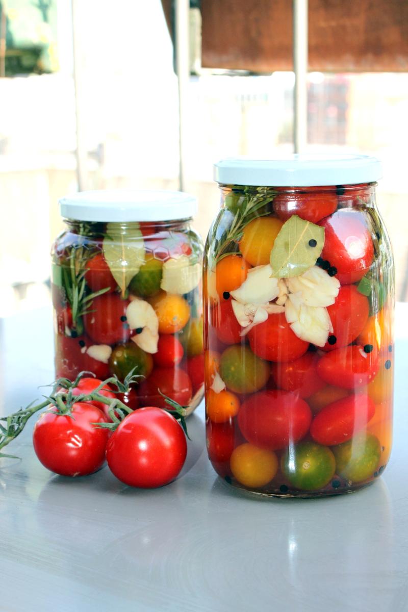 Rezeptbild: Sauer eingelegte Kirschtomaten