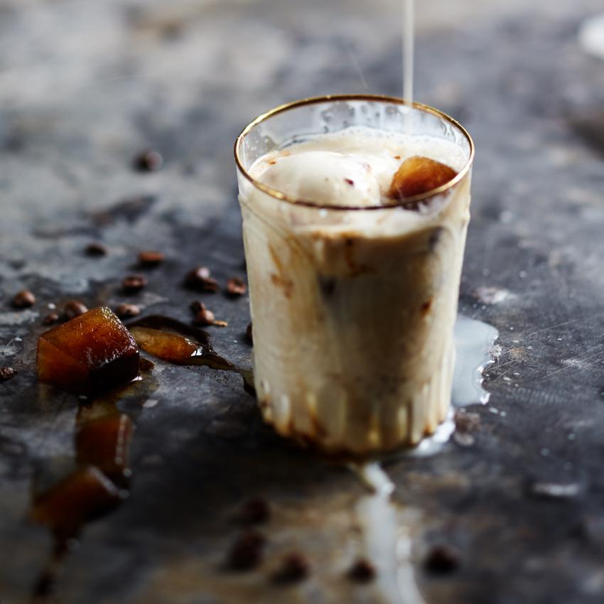 Rezeptbild: Espresso Caramel Milkshake