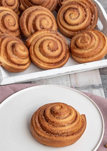 Rezeptbild: Zimtschnecken (Kanelbullar)