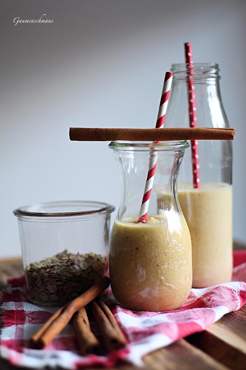 Rezeptbild: Ananas-Bratapfelsmoothie