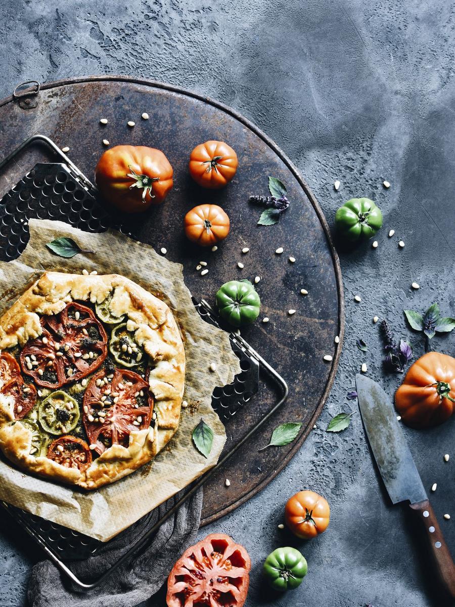 Rezeptbild: TOMATEN-GALETTE