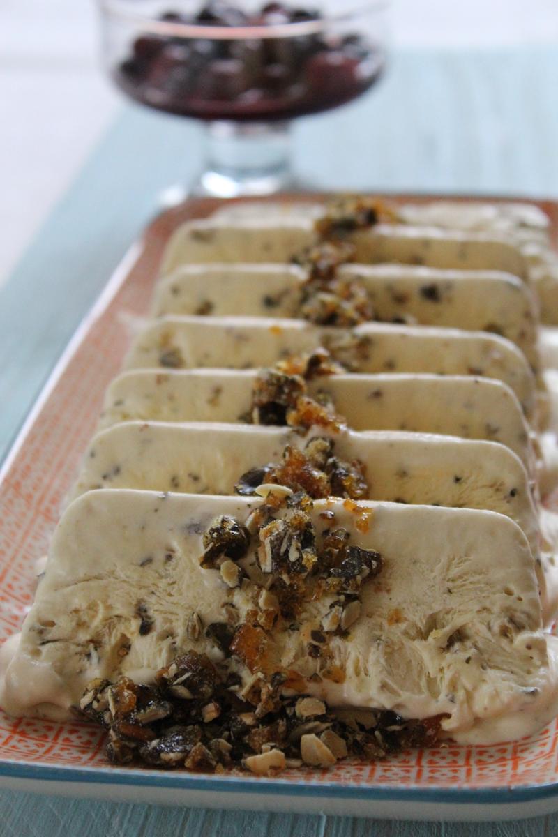 Rezeptbild: Kürbiskern Parfait mit Kürbiskernöl