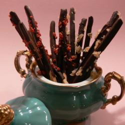 Rezeptbild: Schoko-Mikadosticks