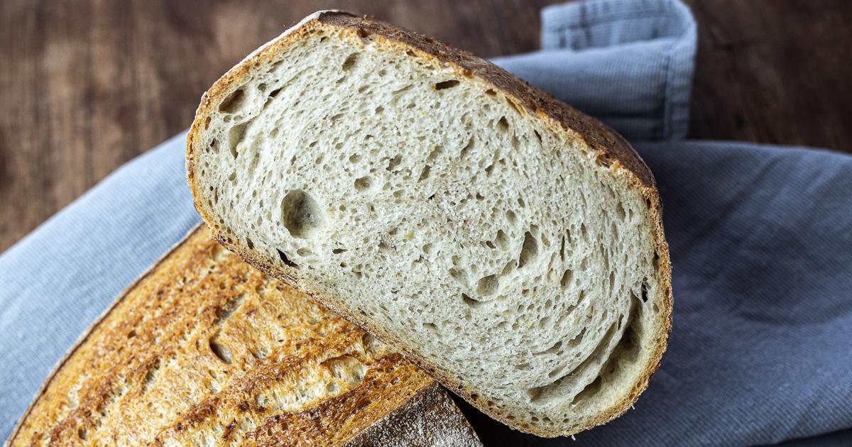 Rezeptbild: Italienisches Haferbrot mit Lievito Madre