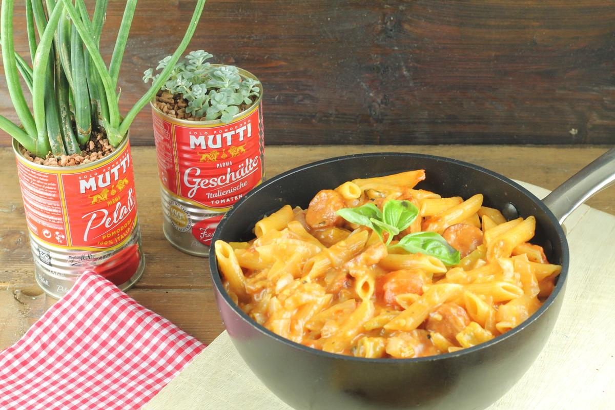 Rezeptbild: One Pot Pizza Pasta