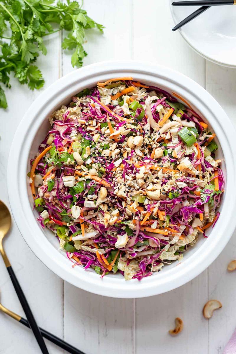 Rezeptbild: Asiatischer Krautsalat