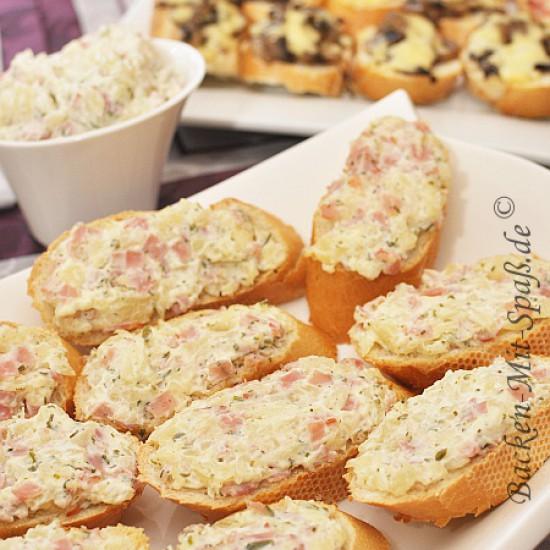 Rezeptbild: Kleine Hawaii- Toasts