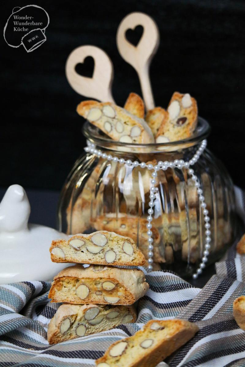 Rezeptbild: Cantuccini - italienisches Mandelgebäck
