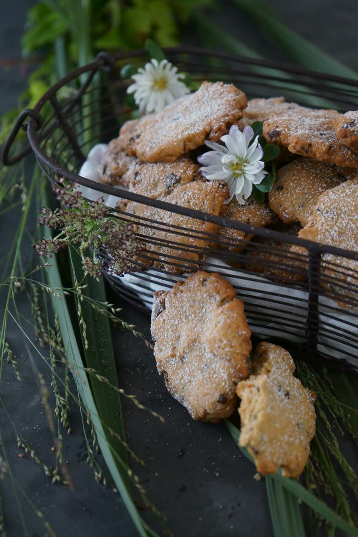 Rezeptbild: Erdnuss Cookies mit Flor de Sal